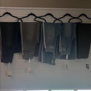 HALARA Denim Jeans with White Accents